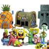 Rozprávková figúrka - Chaty akvárium figuríny spongebob set (Chaty akvárium figuríny spongebob set)