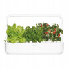 Biely plastový kvetináč Smart Garden 60 cm x 15 x 28 cm (Click and Grow Smart Garden 9 + 9 kapsúl, biela)