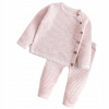 Detský komplet - Detská súprava 1 biela 1 ks. (Detský sveter oblek bavlnený pyžamami pre)