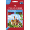 Faber Castell FC-120136 farebné ceruzky Faber-Castell Castle šesťhranné kartónové puzdro s 36 kusmi