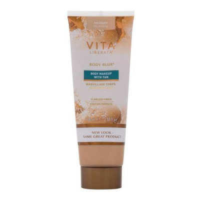 Vita Liberata Body Blur™ Body Makeup With Tan telový make-up so samoopaľovacím účinkom 100 ml medium