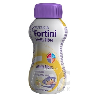 Fortini Multi Fibre pre deti výživa s banánovou príchuťou 1x200 ml, 8712400689328