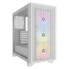 Puzdro pre počítač Corsair 3000D RGB AIRFLOW RGB Midi Tower ATX biele (CC-9011256-WW)