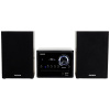 Aiwa MSBTU-300 stereo systém Bluetooth, AUX, CD, USB, UKW, 2 x 10 W čierna; MSBTU-300