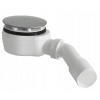 Bruckner Kúpeľňový sifón nízky, otvor 90 mm, DN40/50, uzáver chróm 162.940.3