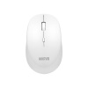 Marvo Myš WM103WH, 1600DPI, 2.4 [GHz], optika, 4tl., bezdrôtová, biela, 1 ks AA, kancelárska, tichá