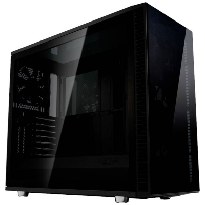 Fractal Design Define S2 Vision - Blackout midi tower PC skrinka čierna; FD-CA-DEF-S2V-BKO-TGD