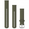 Garmin náhradní řemínek 20mm zelená / strieborná, 010-12924-11