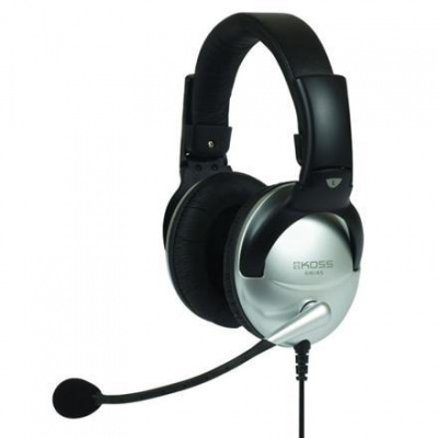 Koss Slúchadlá Koss SB45 Headband/On-Ear, 3,5 mm (1/8 Zoll), Mikrofon, Strieborná/Čierna, Noise Cancelling, 65285757