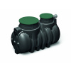 Prosperplast s.r.o. Podzemná plastová nádrž Unground Tank R-2000 (2000 litrov) monolit na dažďovú vodu čierna