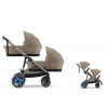 CYBEX e-Gazelle S Lux + Gazelle S Cot S Twin Set almond beige 2025