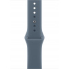 Apple Watch 46 mm oceľovo modrý športový remienok – S/M MFGX4ZM/A