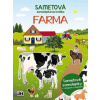 Jiri Models Zamatová samolepková knižka Farma