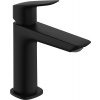 Hansgrohe Logis - Páková umývadlová batéria 110 Fine s odtokovou súpravou Push-Open, čierna matná 71252670