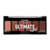 NYX Professional Makeup Ultimate Edit Petite Shadow paletka očných tieňov 01 Warm Neutrals 6 x 1,2 g