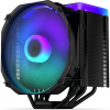 Endorfy chladič CPU Fortis 5 Black ARGB / 140mm fan/ 6 heatpipes / PWM / nanoreset controller / pro Intel i AMD / černý EY3A014