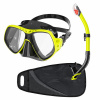 Dive Team Šnorchlovacia súprava Deep Vision antifog, žltá