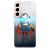 Silikonové pouzdro iSaprio - Samsung Galaxy S22 5G - Mimons Superman 02 (Odolný silikonový kryt, obal, pouzdro iSaprio - Samsung Galaxy S22 5G - Mimons Superman 02 - skvělá ochrana a pružnost, stylový