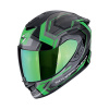 Moto přilba SCORPION EXO-1400 EVO II AIR LINART černo/zelená S