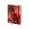 Diár 2026 VARIO MATRAGI RED, A5 týždenný, 128 str, 145x205mm, s gumičkou