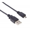 PremiumCord ku2m5f micro USB 2.0, A-B, 5m, černý