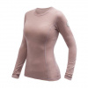 Sensor Merino Air dámske tričko s dlhým rukávom dusty pink L