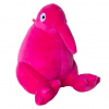 Kiwi Walker Soft Plush 16cm - plyšový psík, kiwi vtáčik s pískadlom - ružový