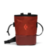 Black Diamond Mojo Zip Chalk Bag PFC-Free barva burnt sienna velikost M/L