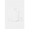 Detská ľanová košieľka Emporio Armani 8NHC02.3NEEZ biela 74