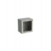 Rozvádzač nástenný SENSA 12U 400mm, dvere sklo, RAL 7035, SENSA-12U-64-11-G (83000085L)