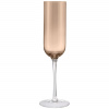 Blomus Poháre na šampanské FUUMI 220 ml, sada 4 kusov, kávový, sklo