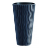 Kvetináč Prosperplast SANDY SLIM antracit 29,7 cm