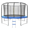 Fitness King Trampolína DELUXE 366 cm + ochranná sieť + schodíky