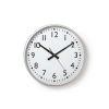 Hodiny analógové NEDIS biele CLWA016PC38AL 38 cm