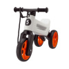 Teddies Odrážedlo FUNNY WHEELS Rider SuperSport - bílo-oranžové 2v1