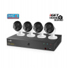 iGET HGNVK85304 - Kamerový PoE FullHD set, 8CH NVR + 4x IP 1080p kamera, SMART detekcia, W/M/Andr/iOS (75020537)