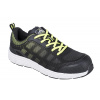 PORTWEST STEELITE TOVE TRAINER S1P FT15 / Bezpečnostná poltopánka S1P - čierna/zelená 46