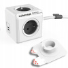 CubeNest Powercube Extended USB PD 20W, USB, USB-C, 4x zásuvka, 1,5m PC420GY sivý/biely