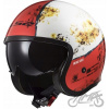 OTVORENÁ PRILBA LS2 OF599 SPITFIRE RUST WHITE RED XS (OTVORENÁ PRILBA LS2 OF599 SPITFIRE RUST WHITE RED XS)
