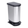 Rotho odpadkový kôš 12345 50 l Striebro (Rotho odpadkový kôš 12345 50 l Striebro)