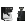 Rancilio Silvia BC, black + Eureka Mignon Manuale, BL black