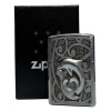 Zippo chrom gebürstet Plakette 