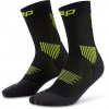 CEP Core Run Socks 5.0 Mid Cut vysoké ponožky dámské Barva: black/lime, Velikost: III