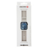 Remienok SWISSTEN Marine pre Apple Watch 49 mm / 45 mm / 44 mm / 42 mm - silikónový - sivý