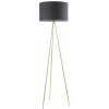 Zuma Line Cara stojaca lampa 1x40 W čierna-zlatá A4001-BK