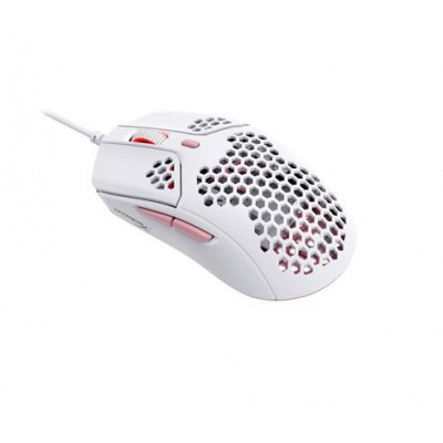 HyperX Pulsefire Haste - Gaming Mouse (White-Pink) 4P5E4AA