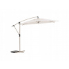 Slnečník s bočnou nohou Hesperide biely 300 x 246 cm