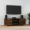 zahrada-XL TV skrinka hnedý dub 120x40,5x35 cm spracované drevo 342621