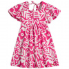 Dievčenské šaty QUIMBY DESIGN ružové Veľkosť: 158