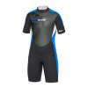 Dětský/junior krátký neopren BARE 2 mm Manta Shorty - modrá Velikost: 16